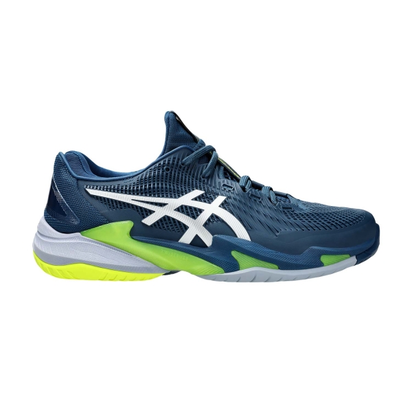 Men`s Tennis Shoes Asics Court FF 3  Mako Blue/White 1041A370402