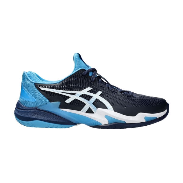 Men`s Tennis Shoes Asics Court FF 3 Novak  Blue Expanse/White 1041A361963