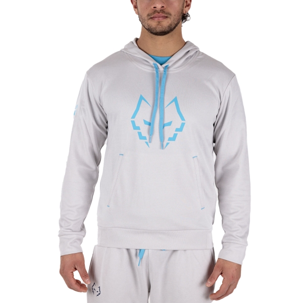 Men's Tennis Shirts and Hoodies Babolat Juan Lebron Logo Hoodie  Vapor/Heather 6MS250424133