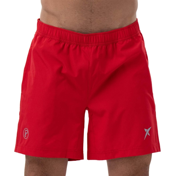 Men's Tennis Shorts Drop Shot Benara Lima 6.5in Shorts  Rojo DT301505R