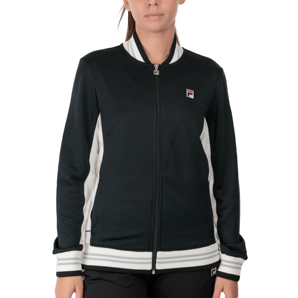 Tennis Women's Jackets Fila Romy Jacket  Black/White Alyssum FBL2420219020