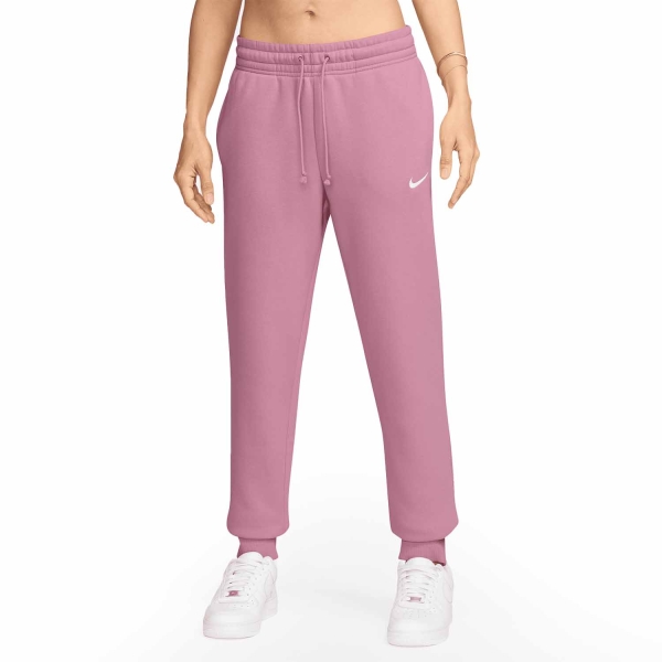 Women's Tennis Pants and Tights Nike Phoenix Pants  Elemental Pink/Sail FZ7626699