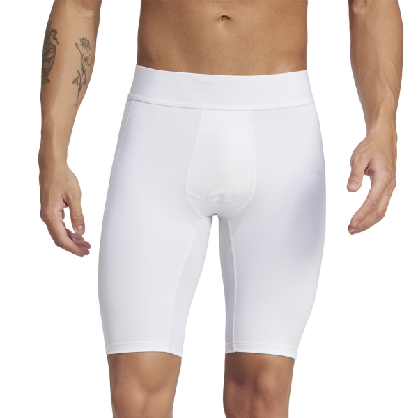 Tennis Men's Underwear adidas TECHFIT Short Tights  White JN7398