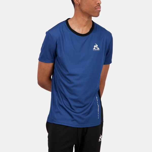 Men's Tennis Shirts Le Coq Sportif Essential TShirt  Bleu Perf 2422979