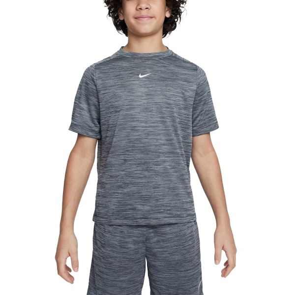 Tennis Polo and Shirts Boy Nike Multi TShirt Boy  Black/Light Smoke Grey/White HJ3771010